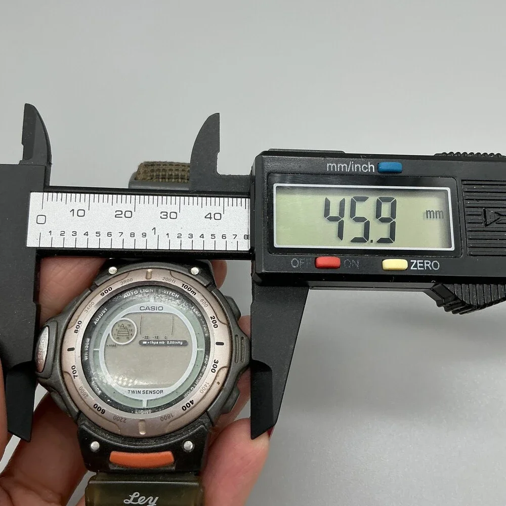 Casio Pro Trek 2026 PRL-21 Mens Watch 46mm Digital NOT RUNNING FOR PARTS